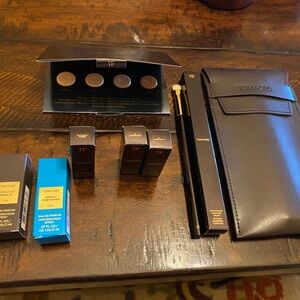 Tom Ford Parfum, Lipstick, Shadow Brush, Makeup Lot